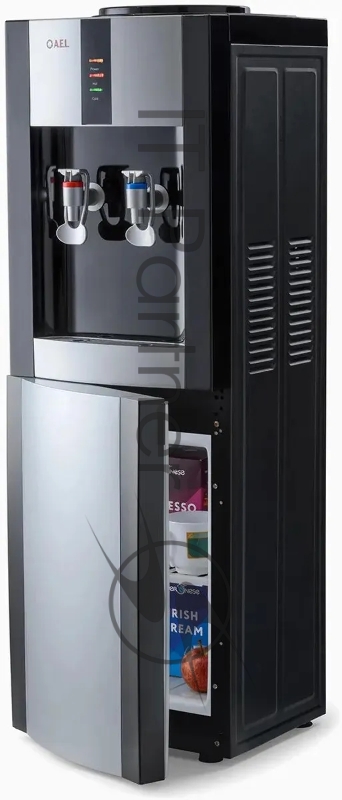 Кулер AEL LС-AEL-47b напольный компрессорный черный/серебристый