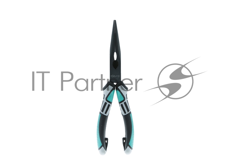 Длинногубцы Sturm! 1020-13-3-200 200мм, CrV, тефлоновое покрытие, TPE рукоятки