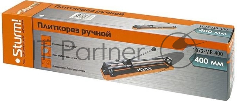 Плиткорез ручной Sturm! 1072-MB-400 рег. угла 0-60 400 мм