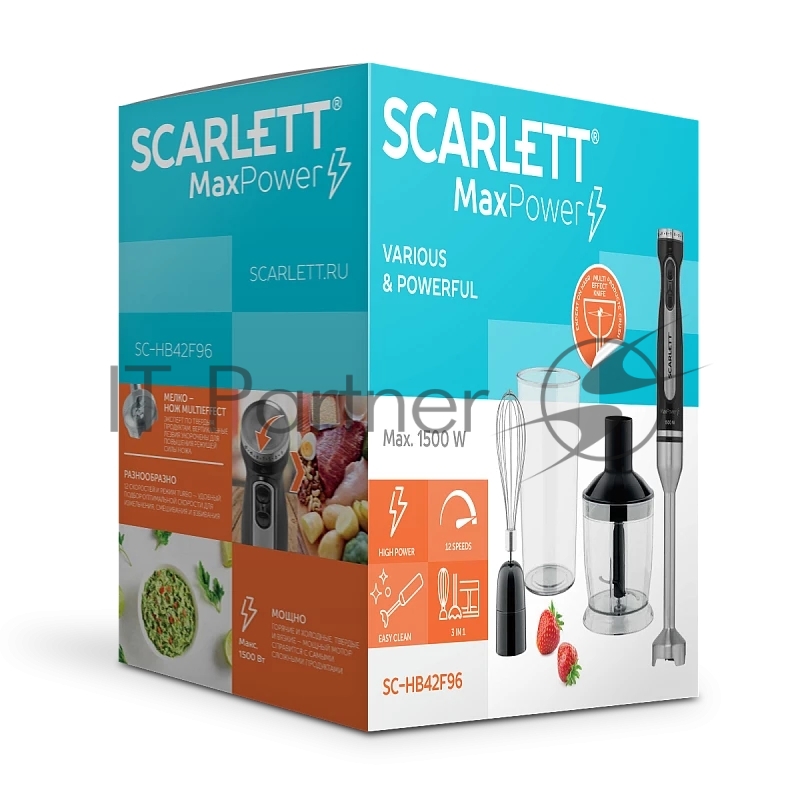 Блендер Scarlett SC-HB42F96 черный