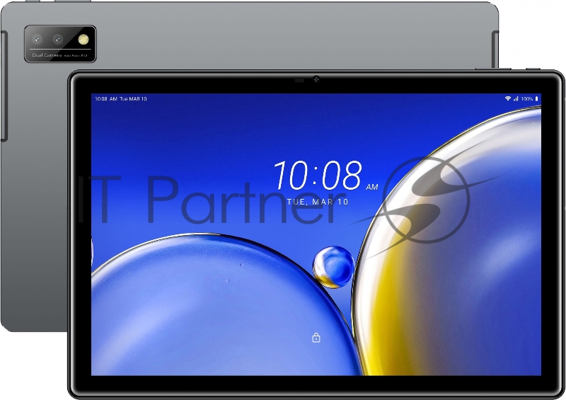 Планшет HTC A101 T618 (2.0) 8C RAM8Gb ROM128Gb 10.1 IPS 1920x1200 3G 4G Android 11 серый 13Mpix 5Mpix BT GPS WiFi Touch microSDHC 256Gb GPRS EDGE 7000mAh