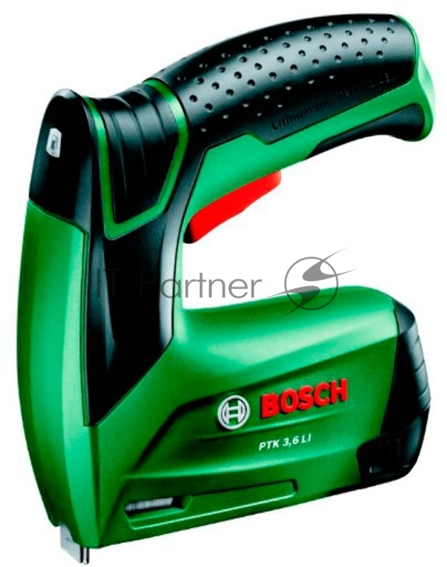 Степлер аккумуляторный Bosch PTK 3,6 LI (USB) скобы тип 53 4-8мм