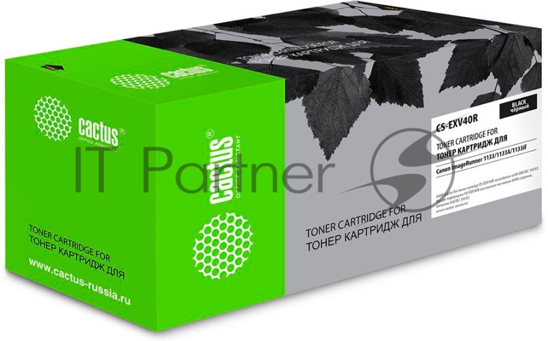 Картридж лазерный Cactus CS-EXV40 черный (6000стр.) для Canon IR 1133/1133A/1133iF