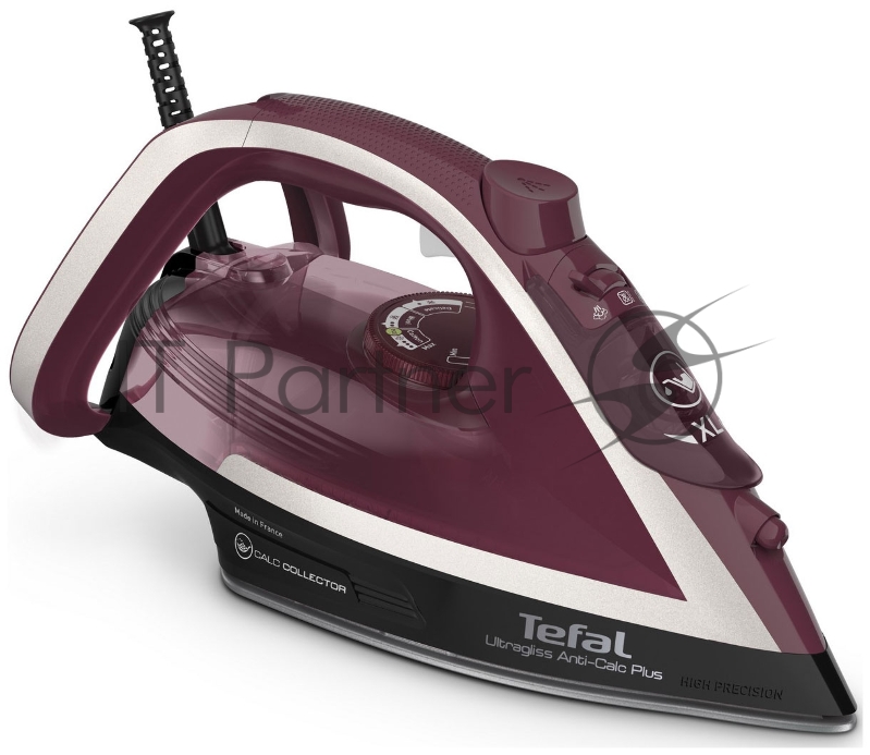 Утюг Tefal FV6833E0 2800Вт бордовый/белый