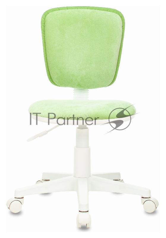 Кресло детское Бюрократ CH-W204NX светло-зеленый Velvet 81 крестовина пластик пластик белый