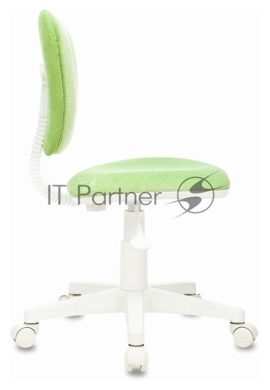 Кресло детское Бюрократ CH-W204NX светло-зеленый Velvet 81 крестовина пластик пластик белый