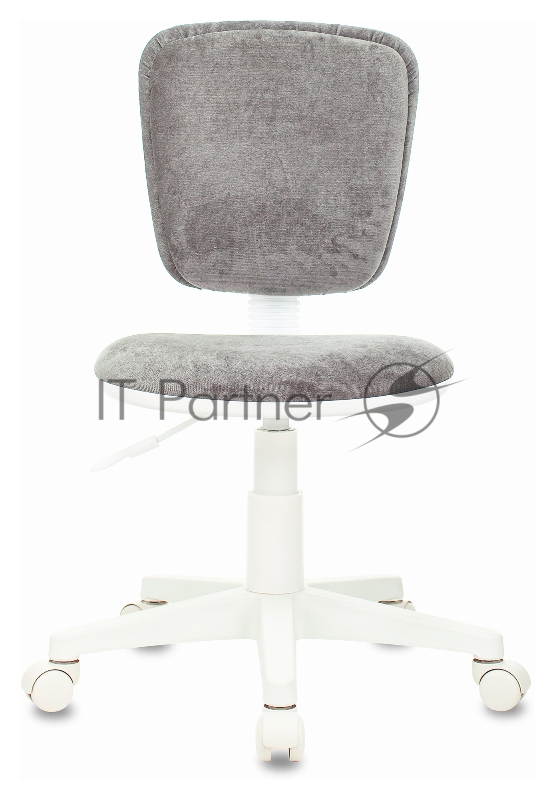 Кресло детское Бюрократ CH-W204NX серый Light-19 крестовина пластик пластик белый