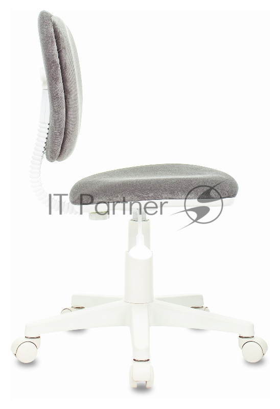 Кресло детское Бюрократ CH-W204NX серый Light-19 крестовина пластик пластик белый