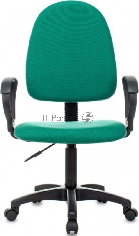 Кресло Бюрократ CH-1300 зеленый 10-24 крестовина пластик