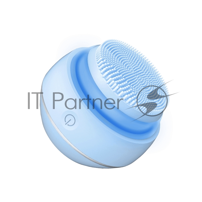 Массажер для ультразвуковой чистки лица FitTop L-Sonic, голубой