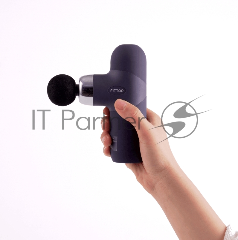 Перкуссионный массажер FitTop SuperHit Mini II, синий