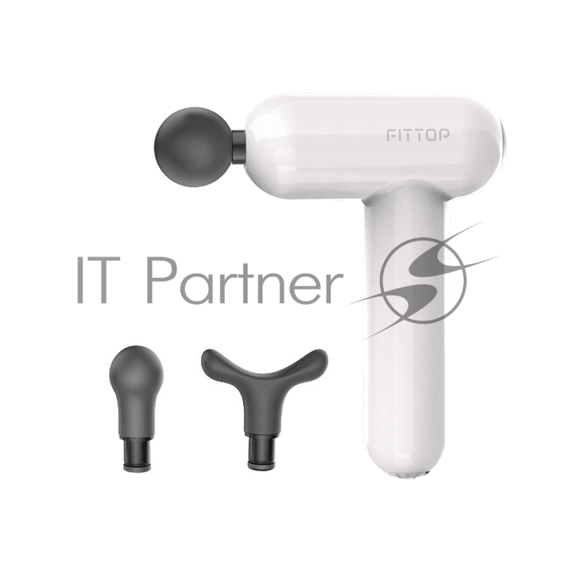 Перкуссионный массажер FitTop SuperHit Mini, белый