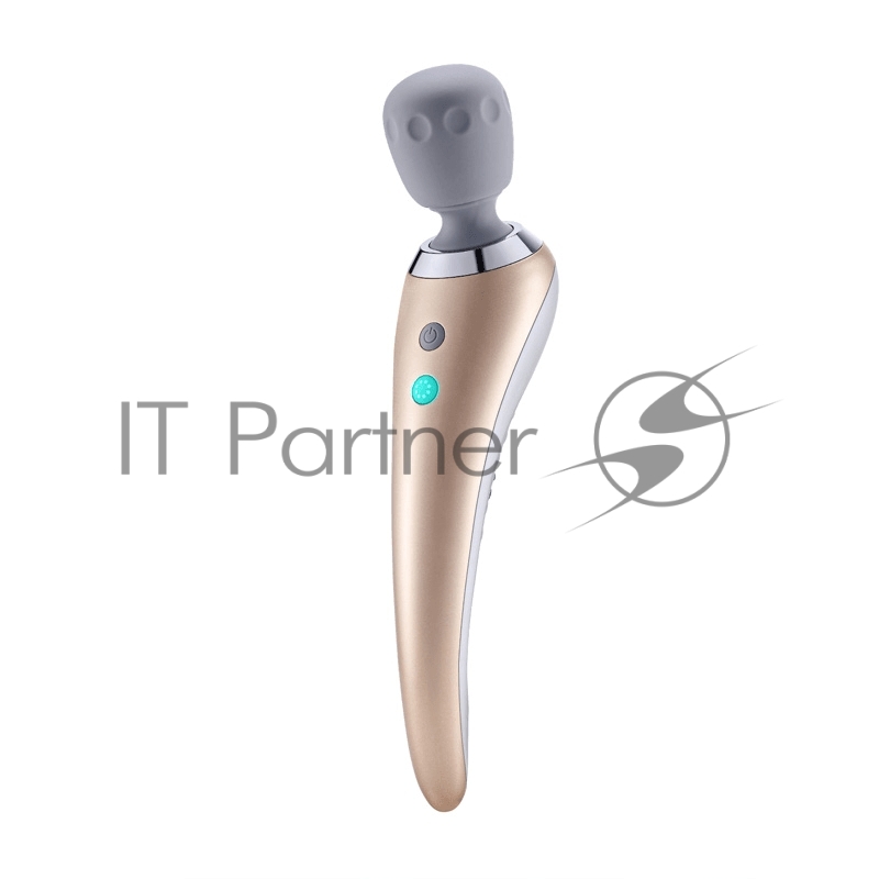 Умный вибромассажер для тела FitTop M-Wand, золотой