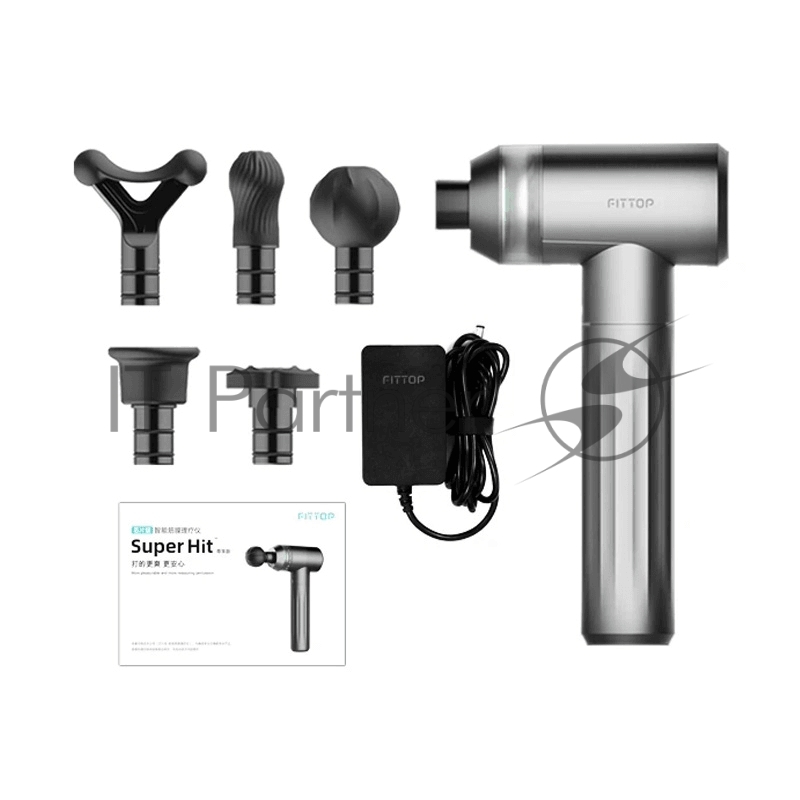 Умный перкуссионный массажер FitTop SuperHit Master