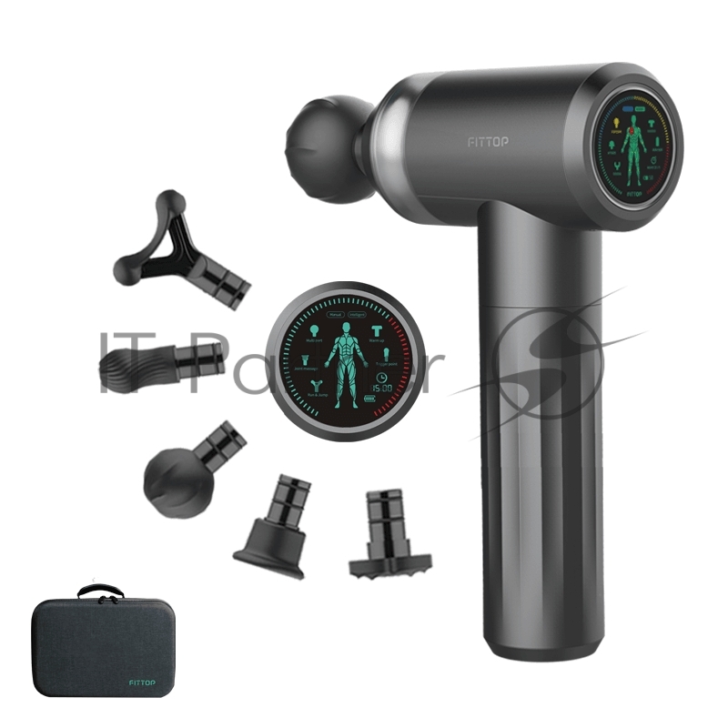 Умный перкуссионный массажер FitTop SuperHit Master