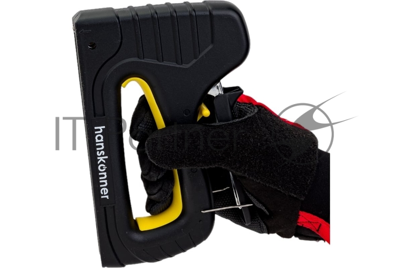 Степлер Hanskonner HK1071-01-08 усиленный меб.,скобы 53(6-16мм),гвозди 300(15-16мм), рессорный