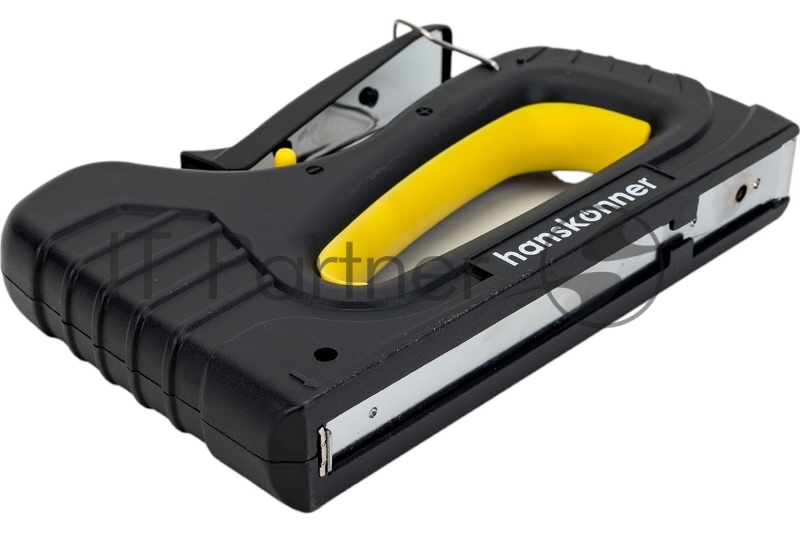 Степлер Hanskonner HK1071-01-08 усиленный меб.,скобы 53(6-16мм),гвозди 300(15-16мм), рессорный