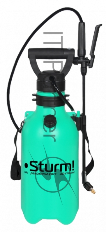 Опрыскиватель садовый ранцевый Sturm! GS8208U аккумуляторный, 8л, USB type C