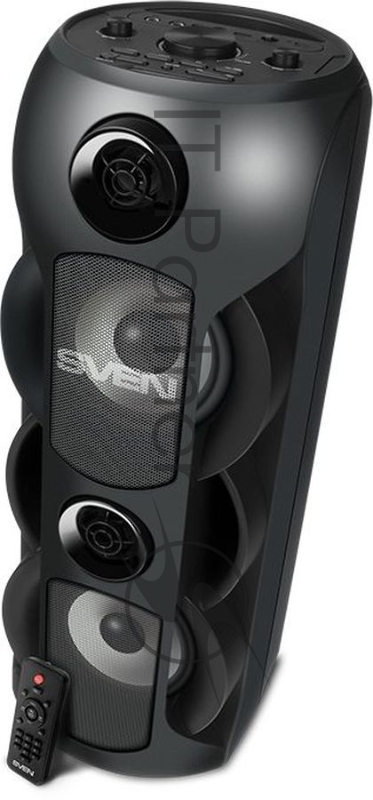 Колонка порт. Sven АС PS-720 черный 80W 1.0 BT/3.5Jack 10м 4400mAh