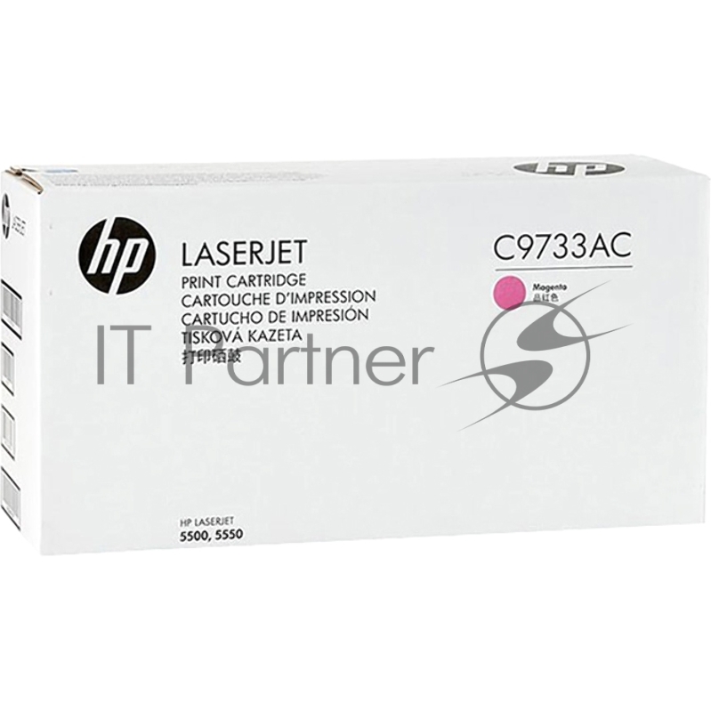 Контрактный картридж HP 645A лазерный пурпурный (12000 стр)