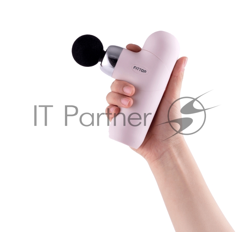 Перкуссионный массажер FitTop SuperHit Mini II, розовый