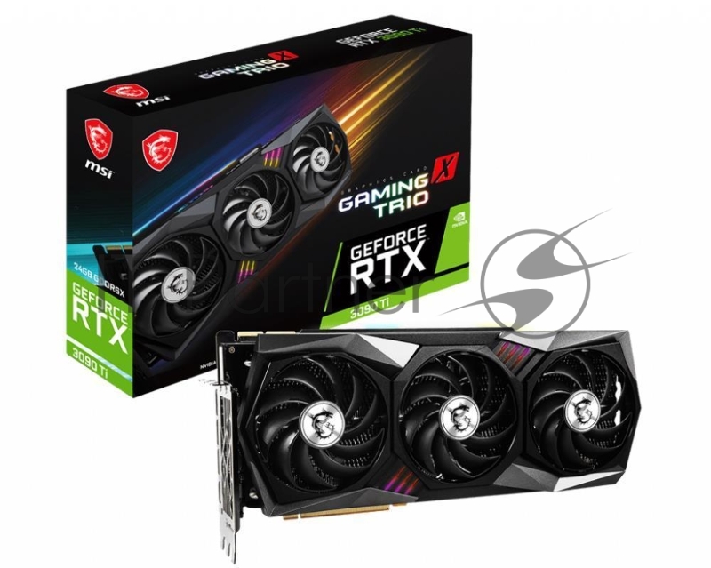 Видеокарта PCIE16 RTX3090TI 24GB RTX 3090 TI GAM X TRIO 24G MSI
