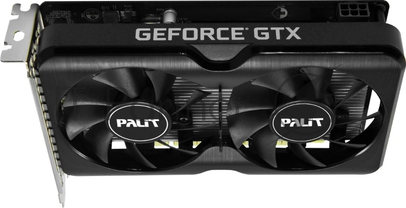 Видеокарта Palit PCI-E PA-GTX1630 DUAL 4G NVIDIA GeForce GTX 1630 4096Mb 64 GDDR6 1740/12000 HDMIx1 DPx2 HDCP Ret