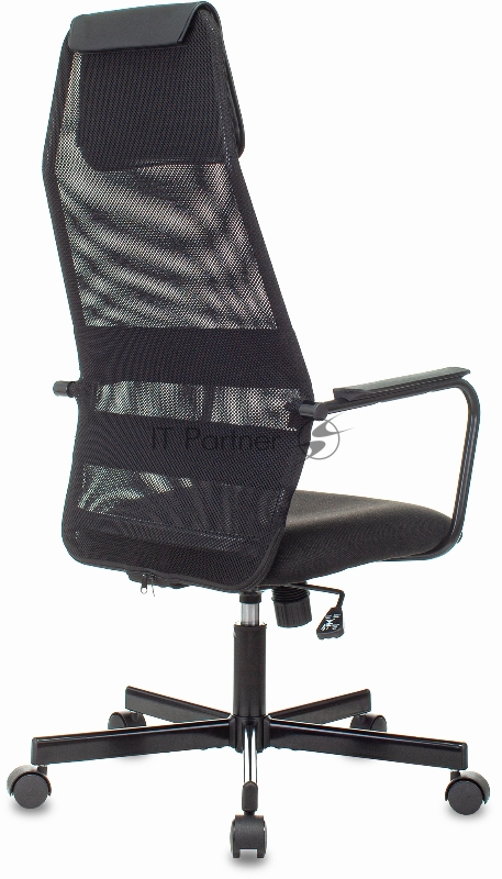 Кресло Бюрократ KB-5M черный TW-01 3C11 сетка/ткань с подголов. крестовина металл черный