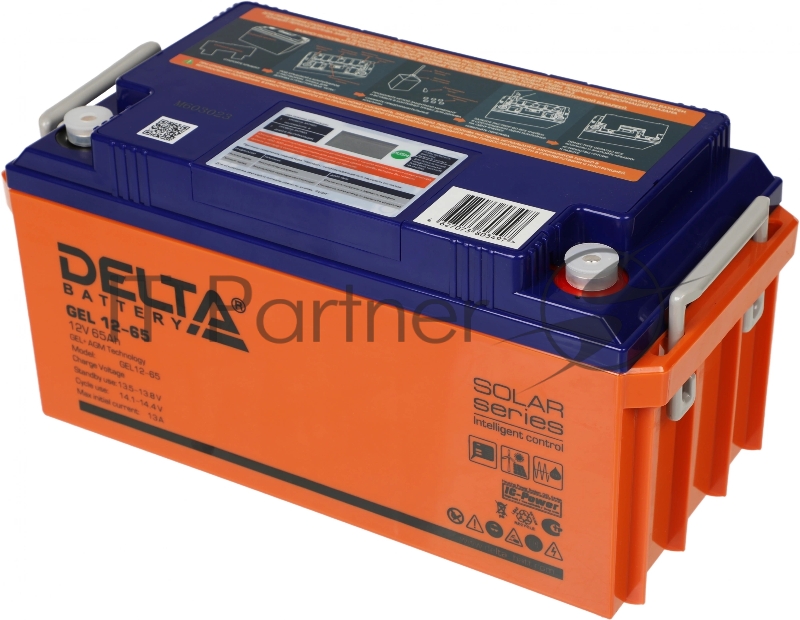 Аккумуляторная батарея Delta GEL 12-65