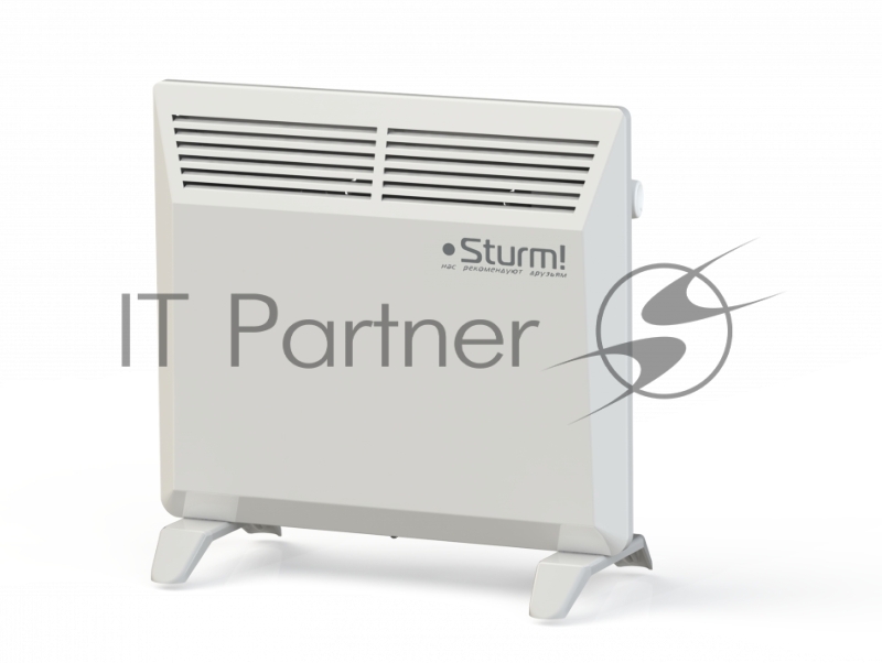 Конвектор 1500Вт,ал.наг.эл-т X-shape,механ.термост,напол,за перегр/опрокид.Sturm! CH1500RF