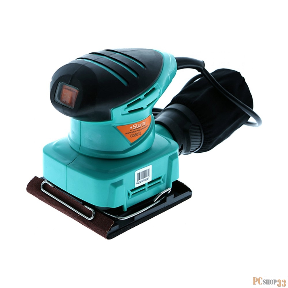 Шлифмашина Sturm! OS8032 Вибрационная, 320 Вт, 104х112мм, ПЫЛЕСБОР