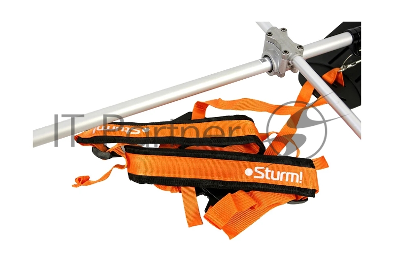 Триммер аккумуляторный б/щ Sturm! BT36,36 В,1BatterySystem, нож/леска/ранц ремень, без ЗУ и АКБ