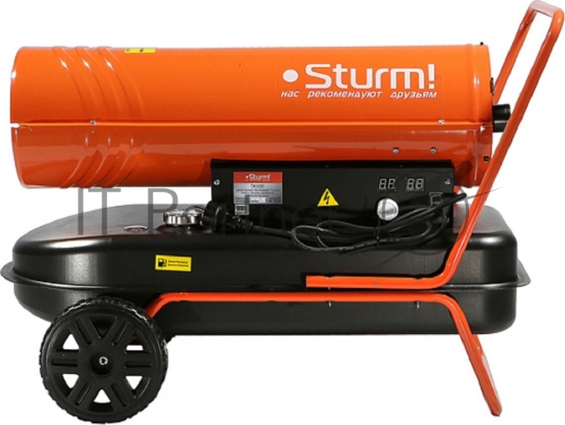 Дизельная тепловая пушка Sturm!, 30кВт, колеса DKH30