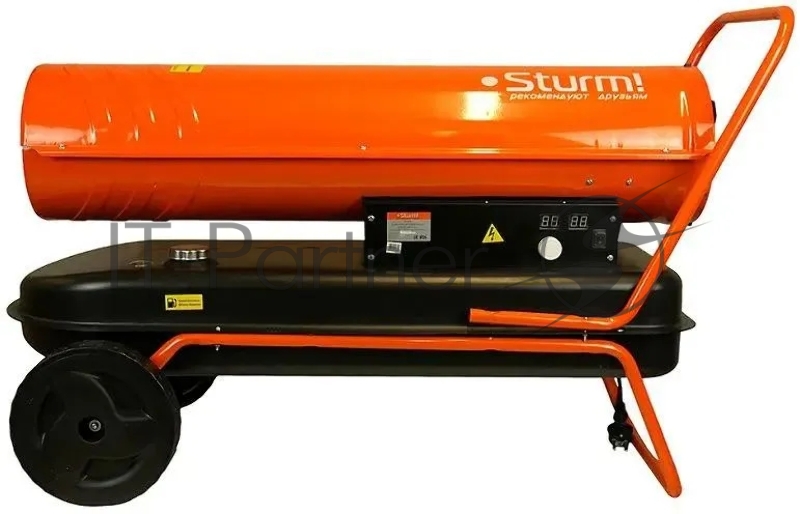 Дизельная тепловая пушка Sturm!, 50кВт, колеса DKH50