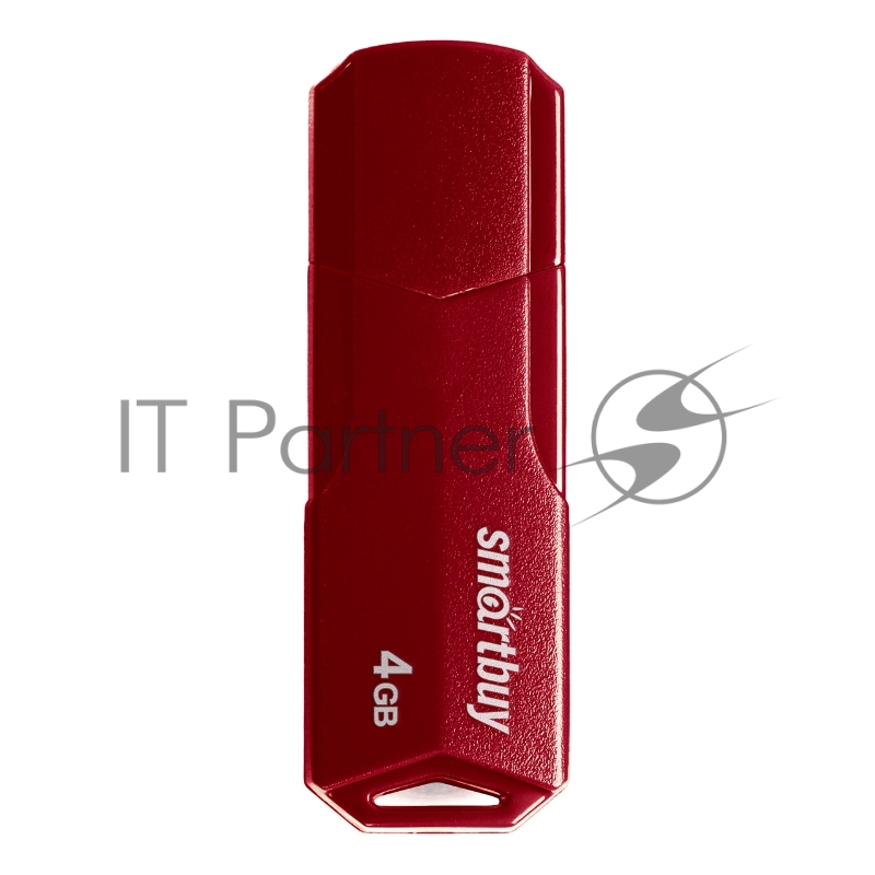 Накопитель USB SmartBuy 4GB CLUE Burgundy (SB4GBCLU-BG)