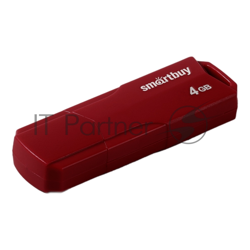 Накопитель USB SmartBuy 4GB CLUE Burgundy (SB4GBCLU-BG)