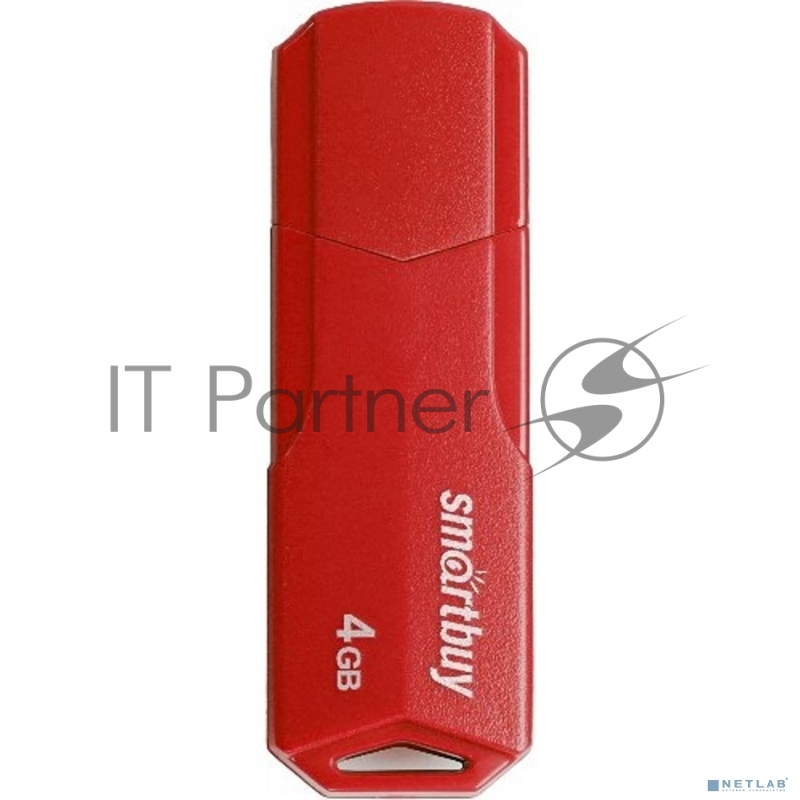 Накопитель USB SmartBuy 4GB CLUE Red (SB4GBCLU-R)