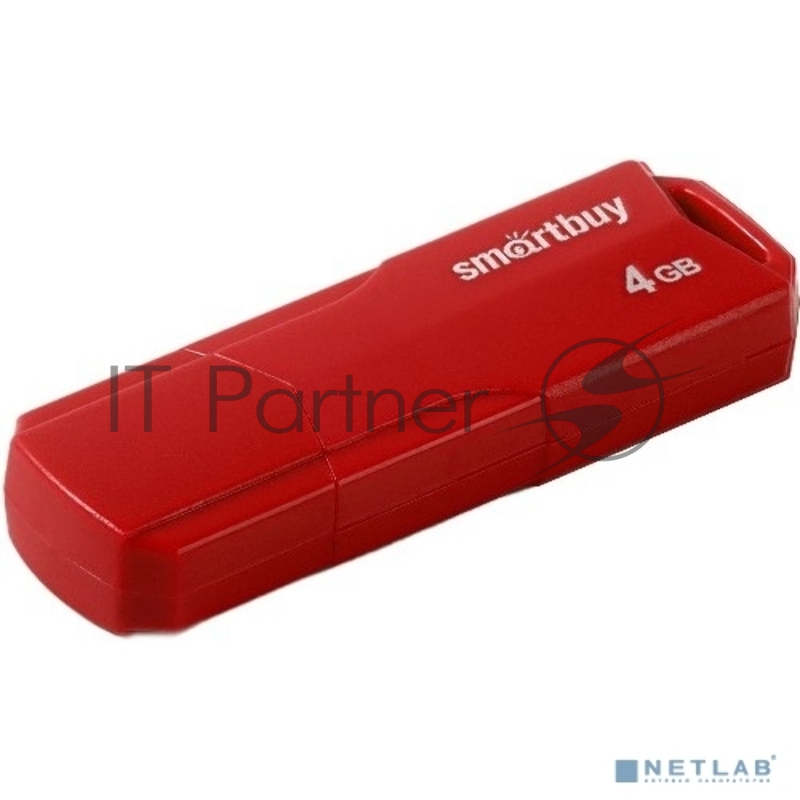 Накопитель USB SmartBuy 4GB CLUE Red (SB4GBCLU-R)