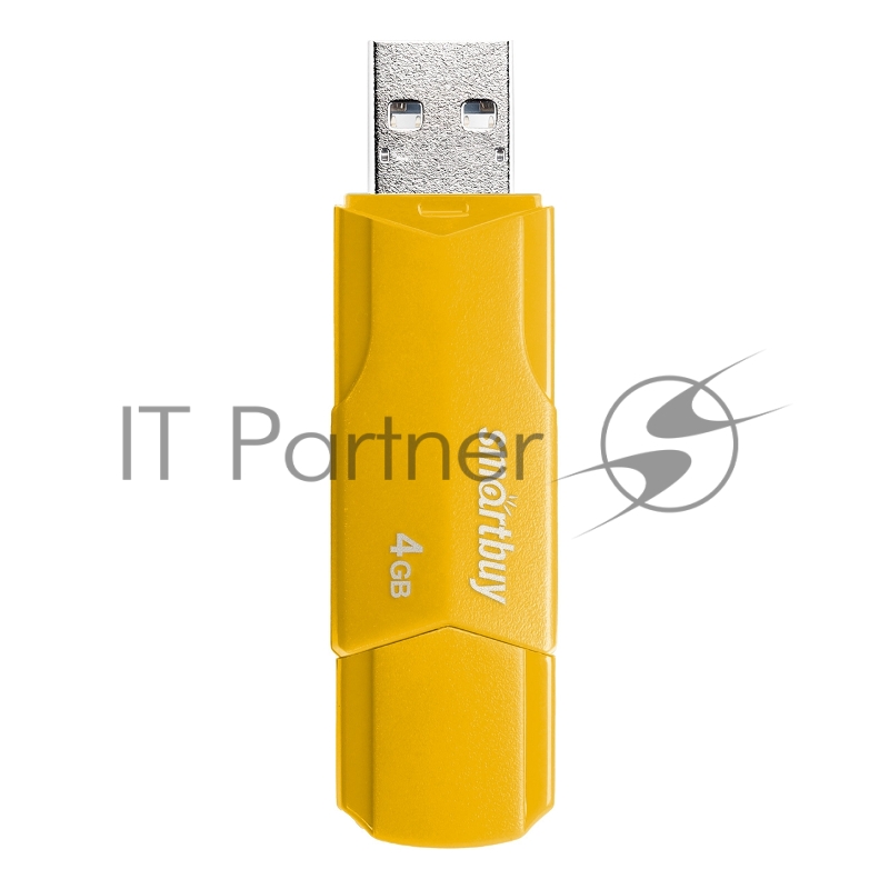 Накопитель USB SmartBuy 4GB CLUE Yellow (SB4GBCLU-Y)