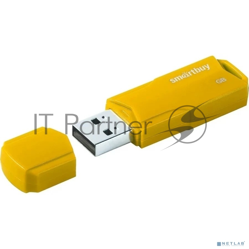 Накопитель USB SmartBuy 4GB CLUE Yellow (SB4GBCLU-Y)