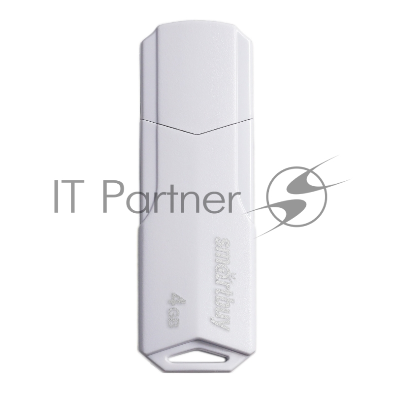 Накопитель USB SmartBuy 4GB CLUE White (SB4GBCLU-W)