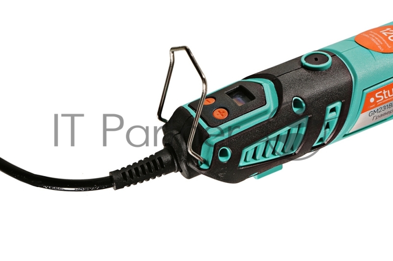 GM2318FS Гравер электрический 180Вт, гибкий вал, LCD-дисплей,126аксс,рег оборотов, Sturm!