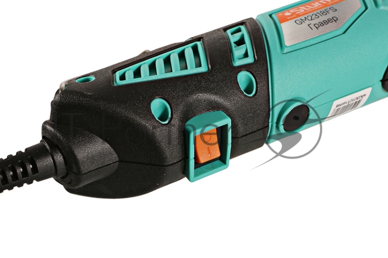 GM2318FS Гравер электрический 180Вт, гибкий вал, LCD-дисплей,126аксс,рег оборотов, Sturm!