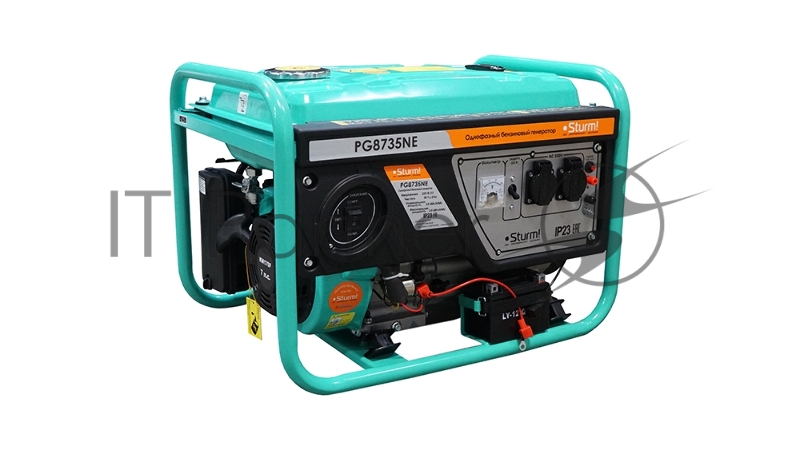 Бензогенератор Sturm!, 3500 ВА, AVR (Авто. Рег.Напр.), эл/ручн старт, 44 кг, бак 15л PG8735NE