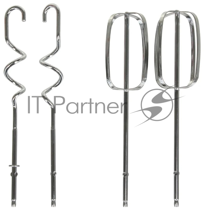 Миксер ручной Hyundai HYM-H4511 500Вт красный/серый