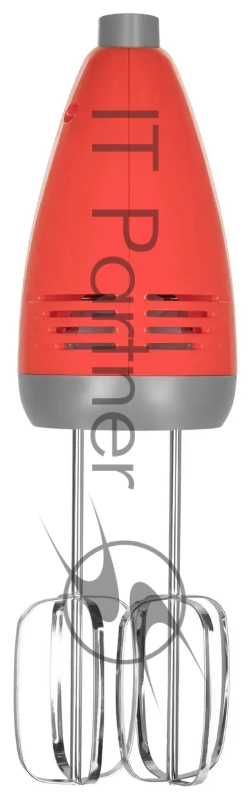 Миксер ручной Hyundai HYM-H4511 500Вт красный/серый