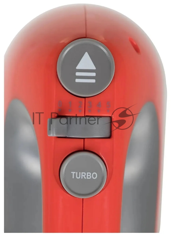 Миксер ручной Hyundai HYM-H4511 500Вт красный/серый