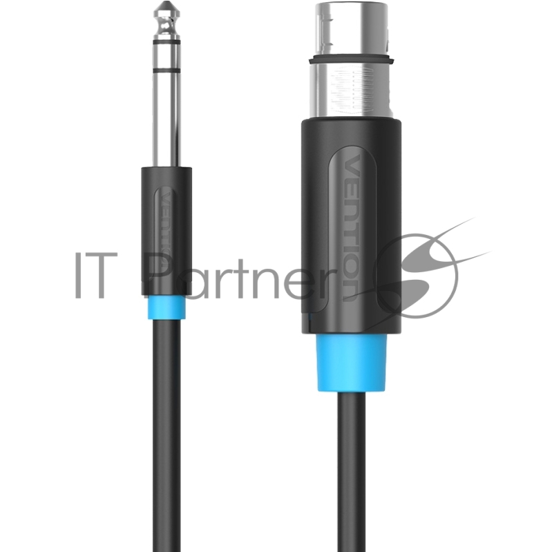 Кабель Vention аудио Jack 6.5 M/XLR F - 1.5м BBEBG