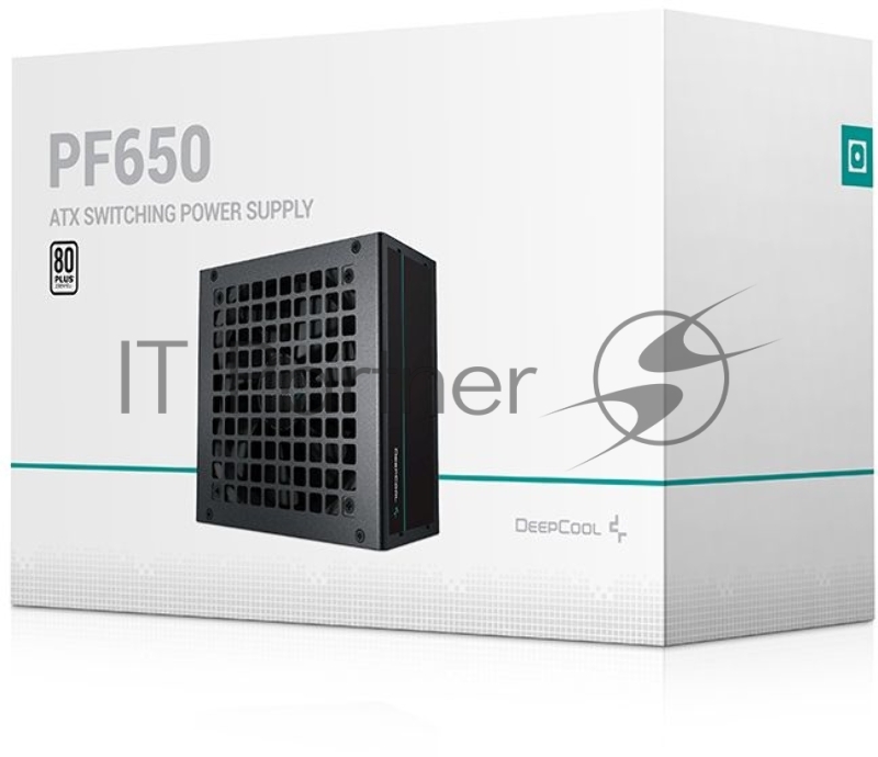 Блок питания Deepcool ATX 650W PF650 80 PLUS WHITE (20+4pin) APFC 120mm fan 6xSATA RTL