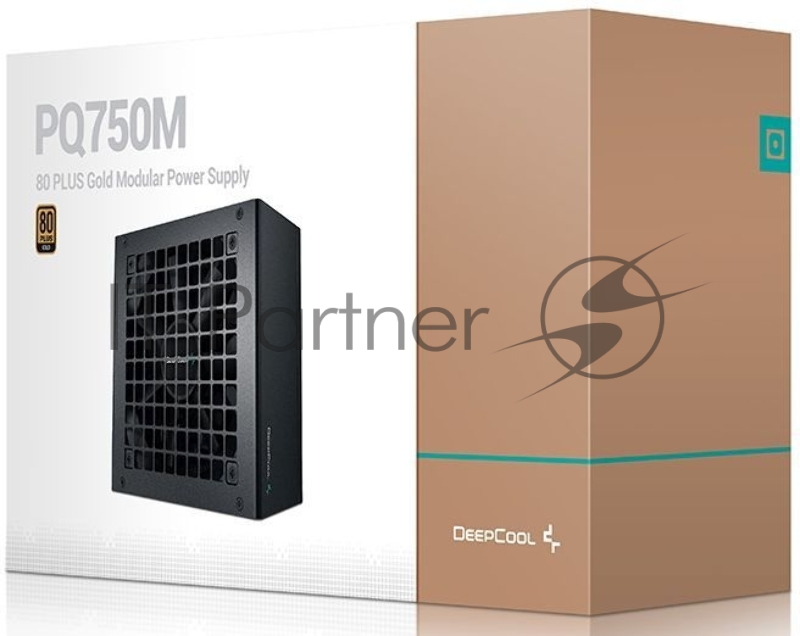 Блок питания Deepcool ATX 750W PQ750M 80+ gold (20+4pin) APFC 140mm fan 4xSATA RTL